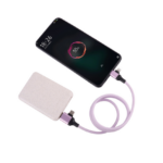 Magnetic Data Cable Fast Charging 60w Dual Input Dual Output Multi-function Magnetic Charging Cable Type-c (purple) - Image 4