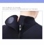 Women's Diving Suit Surfing Scuba Snorkeling Suit Full Swimsuit With Sleeve Length 3 Mm Size XL - Image 3