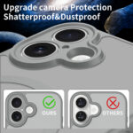 Skin-feel Two-in-one Mobile Phone Case PC 2.0 Anti-fall Tpu Magnetic Iphone16 Mobile Phone Case - Image 4