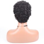 6 Inch Human Hair Curly Wig - Image 5