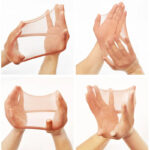 HD Transparent Lace Wig Cap Beige - Image 5