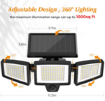 Smart Induction Outdoor Lighting Solar Garden Light - Image 2