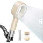 Compact Handheld Shower Head Designed For Optimal Water Pressure And Purity(gold) - Image 3