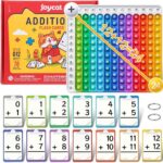 Educational Toy Math Learning Tool Multiplication Flash Cards Math Pop Mat Set - Image 4
