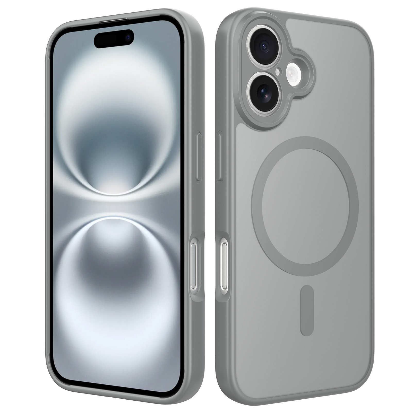 0f66b77de6ab37a344f4d58947923744.jpg Skin-feel Two-in-one Mobile Phone Case PC 2.0 Anti-fall Tpu Magnetic Iphone16 Mobile Phone Case - Image 1