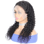 16 Inch Deep Wave 4x4 Closure Wig Human Hair - Image 2