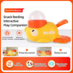 2-in-1 Duck-Shaped Dog Slow Feeder & Interactive Dog Puzzle Toy - Image 4