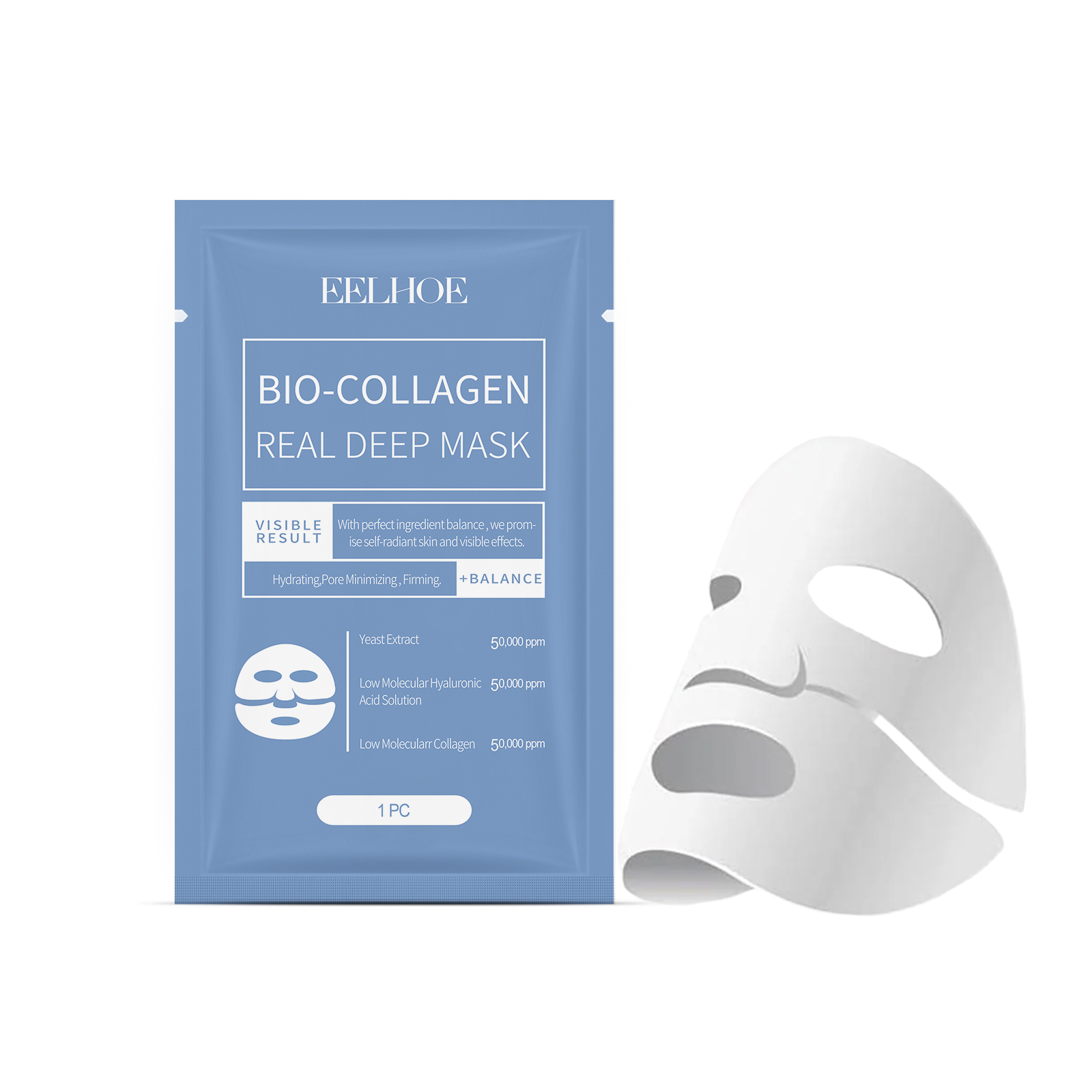 17639160e0613265fc928fd63b01f151.jpg Collagen Facial Mask Hydrating & Anti-Aging Skin Care - Image 1
