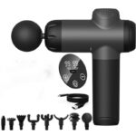 Deep Tissue Percussion Massage Gun With 8 Changeable Heads - Image 2