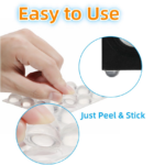 36pcsKeyboard Nail Art Typing Artifact Notebook Keyboard Silicone Particles Easy Typing Keyboard Stickers - Image 3