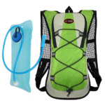 Tactical Hydration Backpack, Green Set, Equipped With 2.0L Bladder For Hiking, Biking, Running, Walking And Climbing