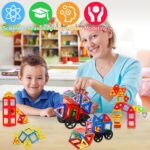 46PCS Magnetic Building Blocks Set STEM Construction Toy for Kids - Image 4