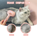 Spray Pet Brush For Shedding - Pink - Image 3