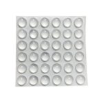 36pcsKeyboard Nail Art Typing Artifact Notebook Keyboard Silicone Particles Easy Typing Keyboard Stickers