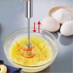 14 Inch Stainless Steel Egg Whisk - Image 3