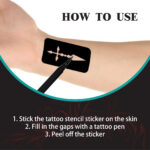 DIY Body Art Temporary Tattoo Pen Kit - Image 5