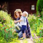 6PCS Outdoor Garden Ground Stake Hummingbird Feeders - Image 2