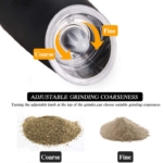 Electric Gravity Pepper Grinder Stainless Steel - Image 4