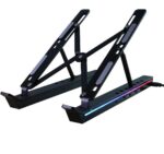 4 In 1(1*USB-C,3*USB-A) RGB Laptop Stand