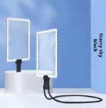 LED Light Reading Magnifier Neck Hanging Handheld Desktop Multifunctional Rechargeable Elderly Reading And Newspaper Artifact - Image 2