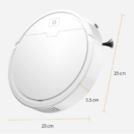 3 In 1 Smart Vacuum Robot Cleaner-White - Image 4