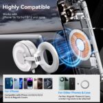 Vaccum Magnetic Phones Holder-White - Image 3