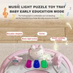 Pink Foldable Walker For 6-18 Months Old Baby With Music - Image 5