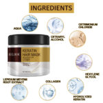 Repairing And Moisturizing Hair Mask Repairs Damaged Hair, Dry And Split Ends, And Tangled Hair Mask - Image 5