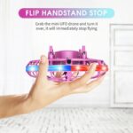 Mini UFO Drone Sensing Hand-Controlled Flying Toy Blue - Image 5
