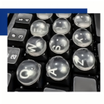 36pcsKeyboard Nail Art Typing Artifact Notebook Keyboard Silicone Particles Easy Typing Keyboard Stickers - Image 2