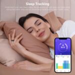 Black Waterproof Smart Ring with Health Tracking and Remote Camera Control - Image 3