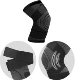 Knee Brace Compression Knee Sleeve-L - Image 4