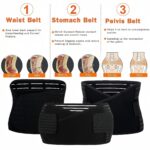 3-in-1 Postpartum Belly Wrap Set Black M - Image 3