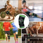 Knee Brace Compression Knee Sleeve-M - Image 5