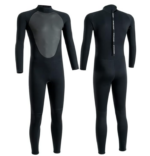 Men's 3mm Back Zip Neoprene Full Body Wetsuit Size XL