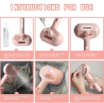 Spray Pet Brush For Shedding - Pink - Image 5