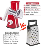 Multifunctional Vegetable Cutter Slicer-Red - Image 3