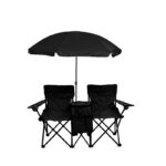 Portable Double Folding Chair Outdoor Camping Chair