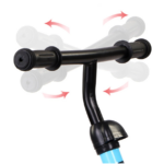 Kids' No Pedal Balance Bike With Airless Tires-Black - Image 4