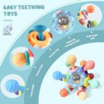 Baby Sensory & Teething Toy-Blue - Image 4
