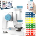 Children's Handheld Microscope Portable Science Exploration Outdoor Observation Educational Toy (Blue) - Image 2