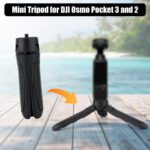 Mini Tripod Compatible With DJI Osmo Pocket 3/2, Portable Tripod Mount - Image 4