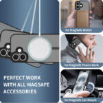 Skin-feel Two-in-one Mobile Phone Case PC 2.0 Anti-fall Tpu Magnetic Iphone16 Mobile Phone Case - Image 5