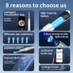 Ear Wax Otoscope With Camera-Black - Image 5