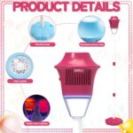 Red Adjustable Column Bubble Machine Outdoor Party Toy - Image 2