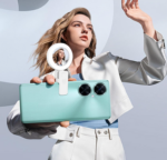 Mini 9-color Pocket Fill Light LED Selfie Ring Light Portable Ivory White - Image 4