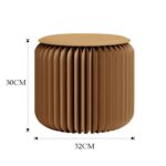 Portable Foldable Kraft Paper Stool - Image 5