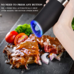 Electric Gravity Pepper Grinder Stainless Steel - Image 5