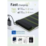 3-in-1 Solar Camping Light with Power Bank and USB-C Charging - Image 3