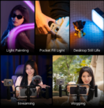 M22 RGB Magnetic Pocket Light Video Conference Mobile Phone Fill Light Camera Photo Live Photography Live Light - Image 5